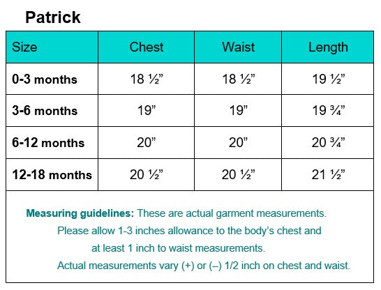 Patrick Boy's Christening Outfit (up to 18 months)