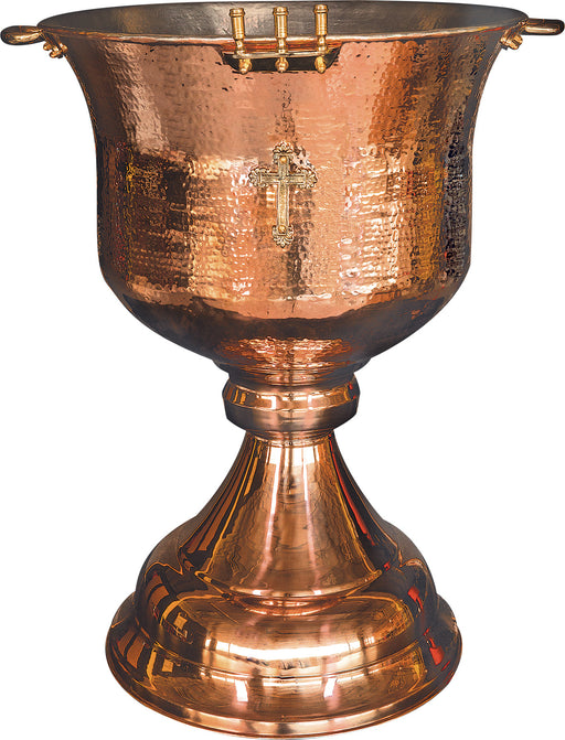 Baptismal Font - Hammered Copper - Size 5