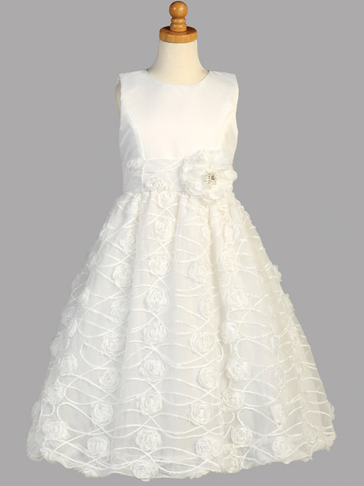 First Communion Dress - The Virginia Collection (Plus Sizes 8, 10, 12)