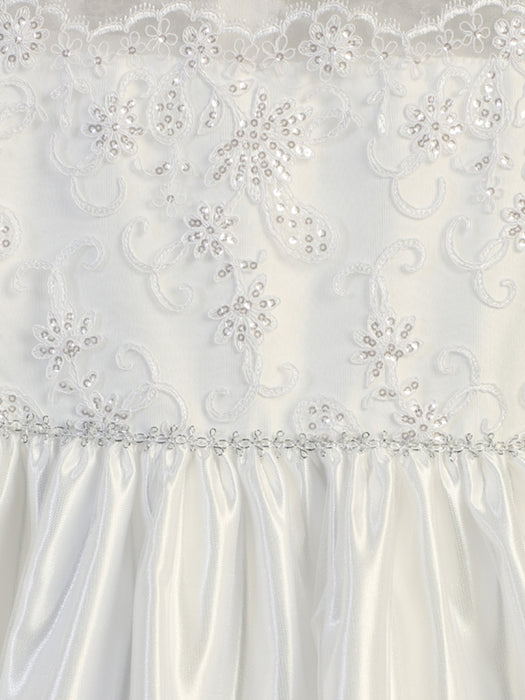 First Communion Dress - The Mallory Collection (Sizes 6, 7, 8, 10, 12) (Plus Sizes 10, 12, 14, 16)