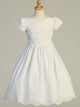 First Communion Dress - The Serenity Collection (Sizes 6, 7, 8, 10, 12) (Plus Sizes 12-16)