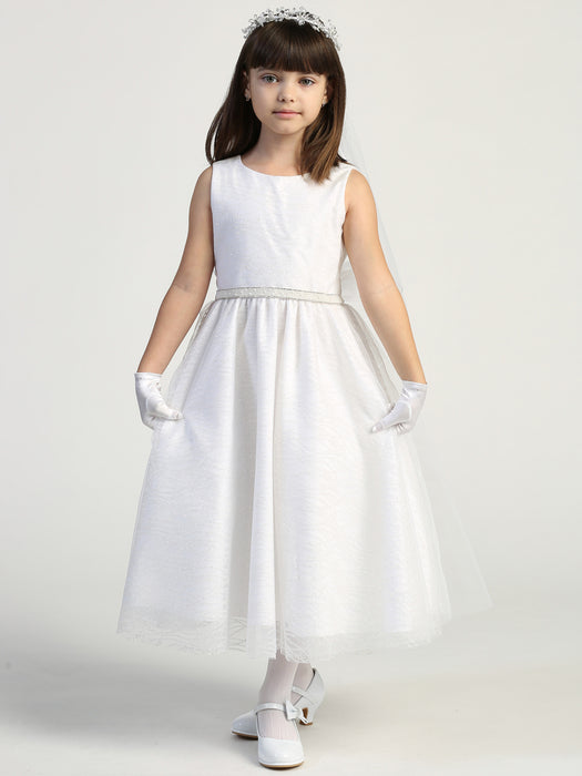 First Communion Dress - The Kelly Collection (Sizes 6, 7, 8, 10, 12) (Plus Sizes 10, 12, 14, 16, 18, 20)