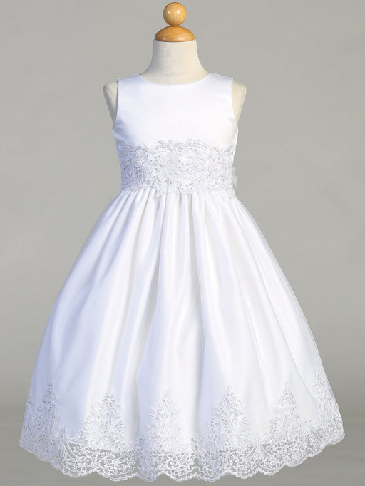 First Communion Dress - The Julia Collection (Sizes 6, 7, 8, 10, 12) (Plus Sizes 10, 12, 14, 16, 18, 20)