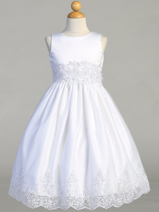 First Communion Dress - The Julia Collection (Sizes 6, 7, 8, 10, 12) (Plus Sizes 10, 12, 14, 16, 18, 20)
