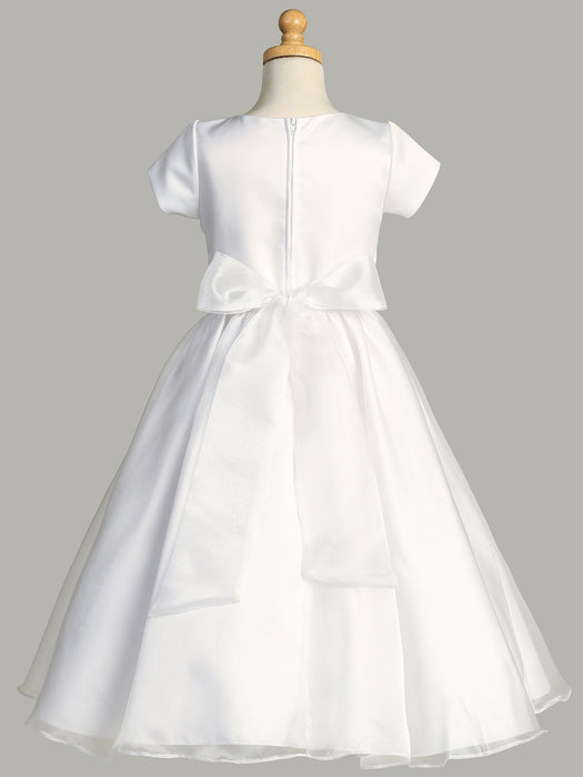 First Communion Dress - The Katherine Collection (Sizes 6, 7, 8, 10, 12) (Plus Sizes 10, 12, 14, 16, 18, 20)