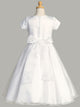 First Communion Dress - The Katherine Collection (Sizes 6, 7, 8, 10, 12) (Plus Sizes 10, 12, 14, 16, 18, 20)