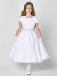 First Communion Dress - The Katherine Collection (Sizes 6, 7, 8, 10, 12) (Plus Sizes 10, 12, 14, 16, 18, 20)