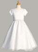 First Communion Dress - The Katherine Collection (Sizes 6, 7, 8, 10, 12) (Plus Sizes 10, 12, 14, 16, 18, 20)
