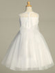 First Communion Dress - The Caroline Collection (Sizes 6, 7, 8, 10, 12) (Plus Sizes 8, 10, 12, 14, 16)