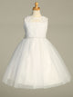 First Communion Dress - The Caroline Collection (Sizes 6, 7, 8, 10, 12) (Plus Sizes 8, 10, 12, 14, 16)