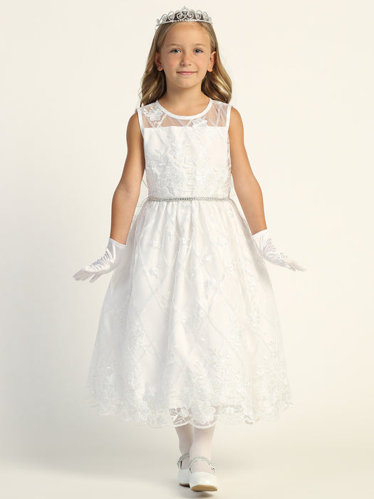First Communion Dress - The Kyra Collection (Sizes 6, 7, 8, 10, 12)