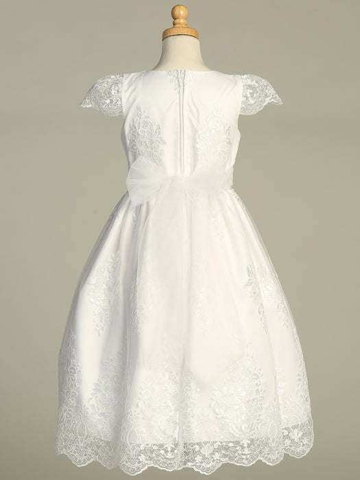 First Communion Dress - The Olivia Collection (Sizes 6, 7, 8, 10, 12) (Plus Sizes 8, 10, 12, 14, 16, 18, 20)