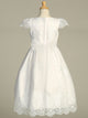 First Communion Dress - The Olivia Collection (Sizes 6, 7, 8, 10, 12) (Plus Sizes 8, 10, 12, 14, 16, 18, 20)