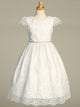 First Communion Dress - The Olivia Collection (Sizes 6, 7, 8, 10, 12) (Plus Sizes 8, 10, 12, 14, 16, 18, 20)
