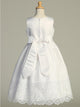 First Communion Dress - The Maria Collection (Sizes 6, 7, 8, 10, 12) (Plus Sizes 10, 12, 14, 16, 18, 20)