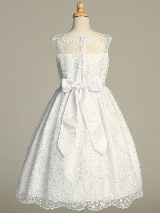 First Communion Dress - The Daphne Collection (Sizes 6, 7, 8, 10, 12) (Plus Sizes 12, 14, 16)