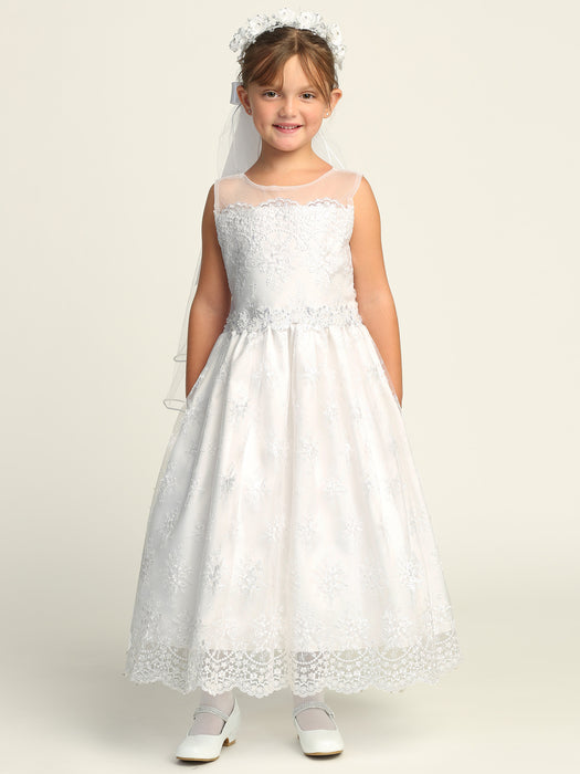 First Communion Dress - The Chloe Collection (Sizes 6, 7, 8, 10, 12)
