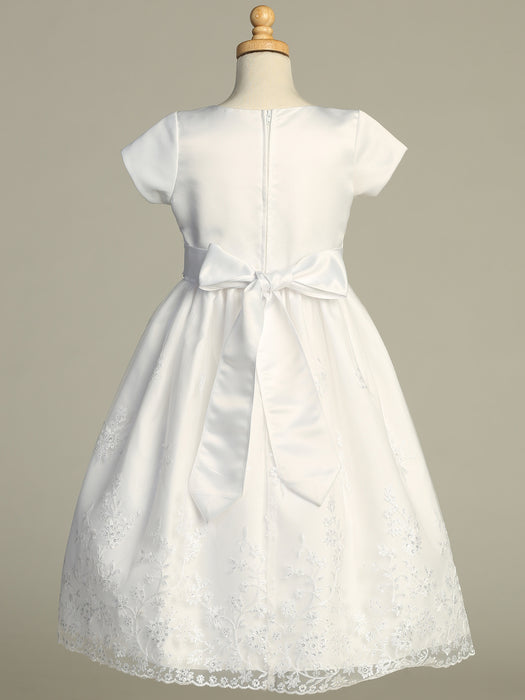 First Communion Dress - The Elina Collection (Sizes 6, 7, 8, 10) (Plus Sizes 12, 14, 16, 18, 20)