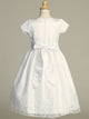 First Communion Dress - The Elina Collection (Sizes 6, 7, 8, 10) (Plus Sizes 12, 14, 16, 18, 20)