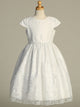 First Communion Dress - The Stella Collection (Sizes 6, 7, 12)