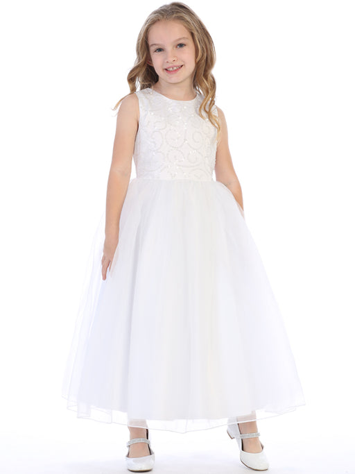 First Communion Dress - The Phyliss Collection (Sizes 6, 7, 8, 10, 12)