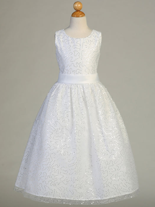 First Communion Dress - The Zoe Collection (Sizes 6, 7, 8, 10, 12, 14) (Plus Sizes 8, 10, 12, 14, 16, 18, 20)