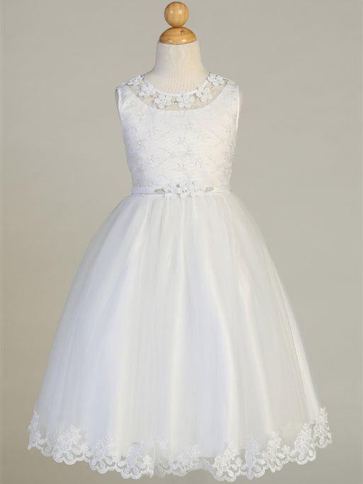 First Communion Dress - The Mary Collection (Sizes 6, 7, 8, 10, 12, 14) (Plus Sizes 8, 10, 12, 14, 16, 18, 20)
