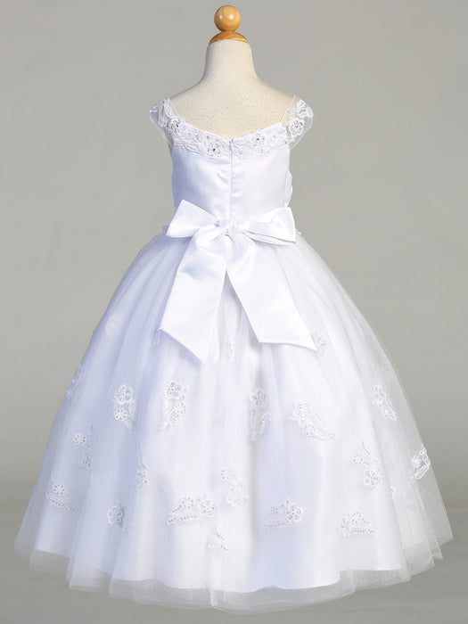 First Communion Dress - The Avery Collection (Sizes 6, 7, 8, 10, 12)