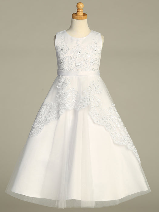 First Communion Dress - The Sarah Collection (Sizes 6, 7, 8, 10) (Plus Sizes 8, 10, 12, 14, 16, 18, 20)