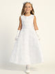 First Communion Dress - The Claire Collection (Sizes 6, 7, 8, 10) (Plus Sizes 8, 10, 12, 14, 16, 18, 20)