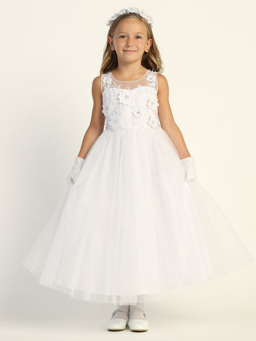 First Communion Dress - The Melina Collection (Sizes 6, 7, 8, 10, 12, 14)