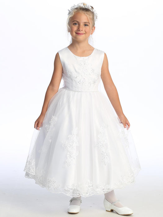 First Communion Dress - The Madeline Collection (Sizes 6, 7, 8, 10) (Plus Sizes 8, 10, 12, 14, 16, 18, 20)