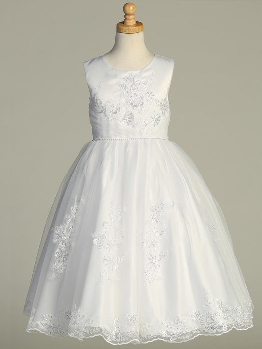 First Communion Dress - The Madeline Collection (Sizes 6, 7, 8, 10) (Plus Sizes 8, 10, 12, 14, 16, 18, 20)