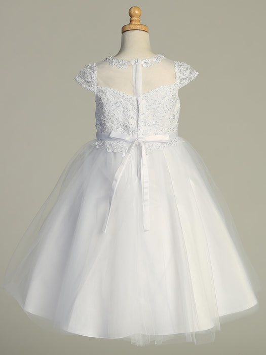 First Communion Dress - The Vivian Collection (Sizes 6, 7, 8, 10) (Plus Sizes 8, 10, 12, 14, 16, 18, 20)