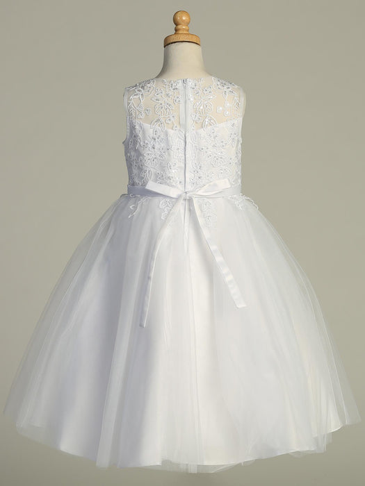 First Communion Dress - The Michelle Collection (Sizes 6, 7, 8, 10) (Plus Sizes 8, 10, 12, 14, 16, 18, 20)