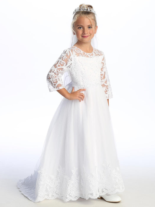 First Communion Dress - The Kylie Collection (Sizes 6, 7, 8, 10, 12)