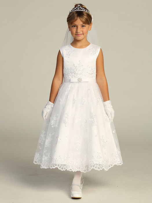 First Communion Dress - The Angelica Collection (Sizes 6, 7, 8, 10, 12)