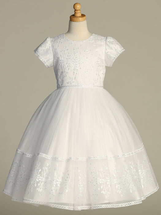 First Communion Dress - The Celeste Collection (Sizes 6, 7, 8, 10, 12) (Plus Sizes up to 20X)