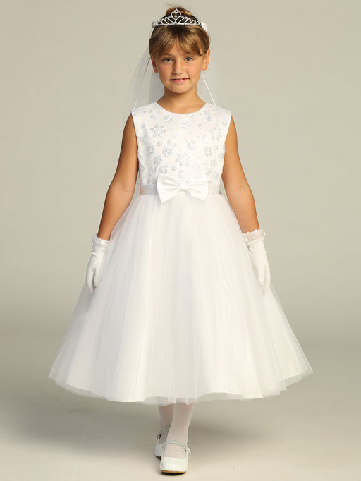 First Communion Dress - The Seraphina Collection (Sizes 6, 7, 8, 10, 12) (Plus Sizes up to 20X)
