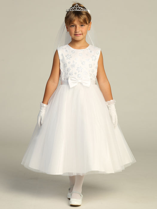 First Communion Dress - The Seraphina Collection (Sizes 6, 7, 8, 10, 12) (Plus Sizes up to 20X)