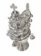 Censer - Orthodox Censer with Bells - Silver Finish