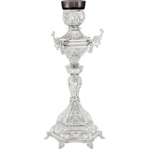 Holy Table Candle - Silver Plated