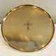 13" Orthodox Brass Wedding Tray - Orthodox Cross Engraving