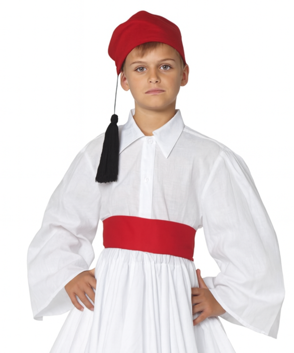 Tsolias Boy Shirt - White (Bulk Order, Minimum Qty 20)