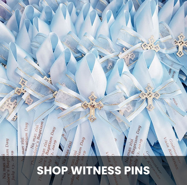 Greek Orthodox Witness Pins