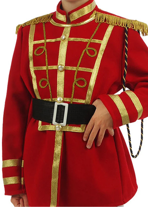 Christmas Drummer Costume (White and Red) - Child