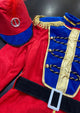 Christmas Drummer Costume (Blue and Red) - Child