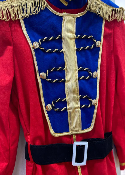 Christmas Drummer Costume (Blue and Red) - Child