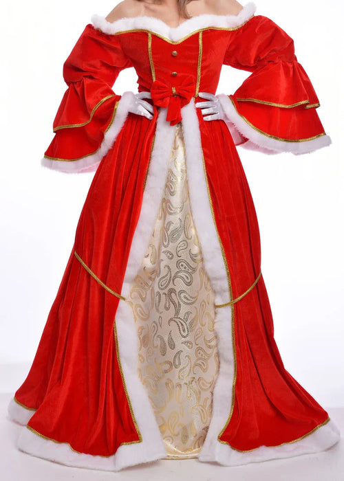 Christmas Mrs. Santa Claus Costume - Adult Woman Blessed Celebration Christmas Mrs. Santa Claus Costume - Adult Woman Blessed Celebration