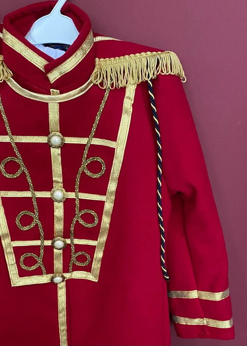 Christmas Drummer Costume (White and Red) - Child